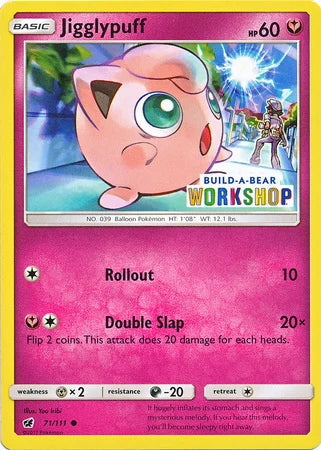 Crimson Invasion Jigglypuff #71 Build A Bear Promo
